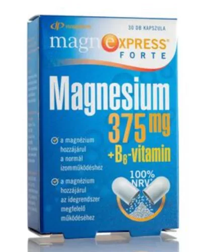 MAGNEXPRESS FORTE MG B6 375MG KAPSZ 30X