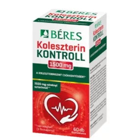 BÉRES KOLESZTERIN KONTROLL FILMTABL 60X