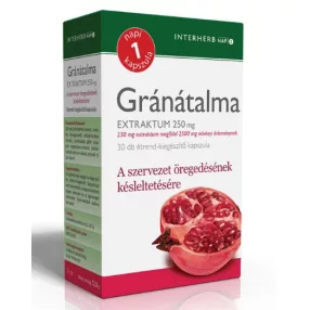 INTERHERB NAPI1 GRÁNÁTALMA EXTR KAPS 30X