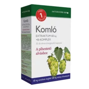 INTERHERB NAPI1 KOMLÓ EXTR KAPSZ 30X