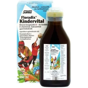 FLORADIX KINDERVITAL DVIT CA 8 VIT 250ML