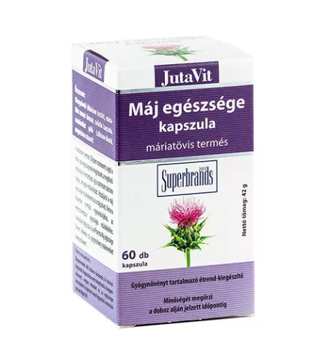 JUTAVIT MÁJ EGÉSZSÉGE KAPSZULA 60X