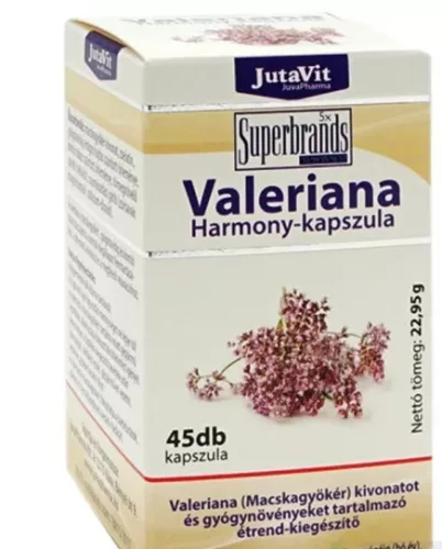 JUTAVIT VALERIANA HARMONY KAPSZULA 45X