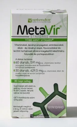 METAVIR KAPSZULA ÉTRENDKIEGÉSZÍTŐ 90X