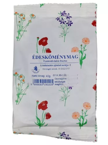 ÉDESKÖMÉNYMAG TEA 1X 40G GYÓGYFŰ