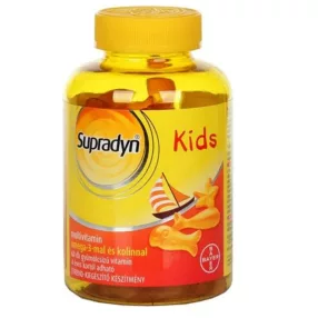 SUPRADYN KIDS MVIT OMEGA-3 GUMICUKOR 60X