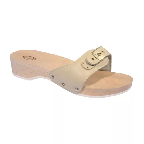SCHOLL PESCURA HEEL PAPUCS 39 HOMOK 1PÁR