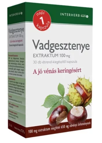 INTERHERB NAPI1 VADGESZT EXTR KAPSZ 30X