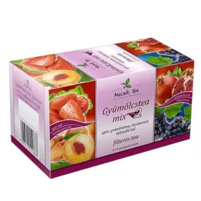 MECSEK MIX GYÜMÖLCSTEA 20X 2G (4 FÉLE)