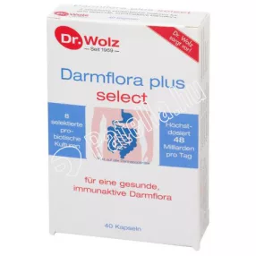 DR.WOLZ DARMFLORA PLUS BÉLFLÓRA KAPS 40X