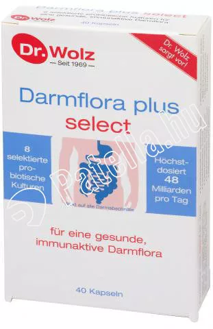 DR.WOLZ DARMFLORA PLUS BÉLFLÓRA KAPS 40X