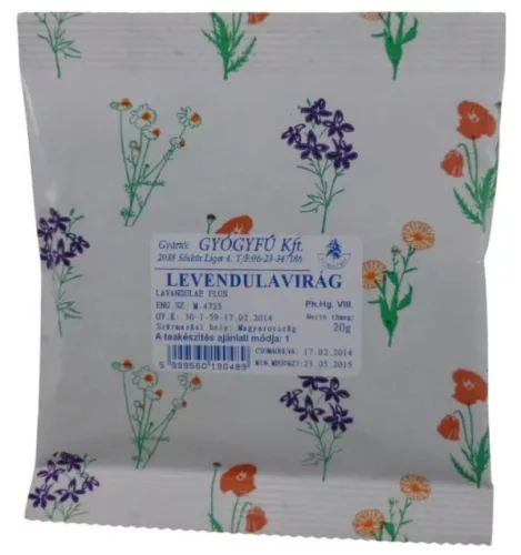 LEVENDULAVIRÁG 1X 20G GYÓGYFŰ
