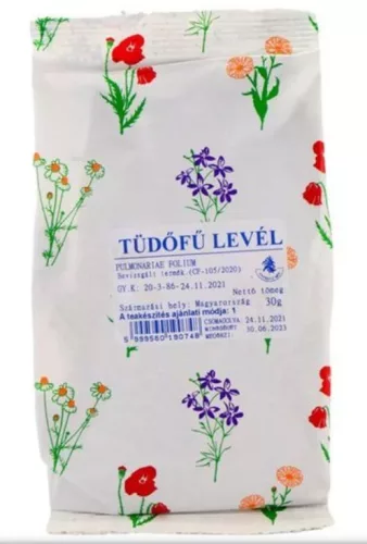 TÜDŐLEVÉL TEA 1X 30G GYÓGYFŰ