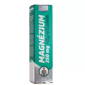 MAGNESIUM 250MG B6 PTABL BARCK 20X INNO