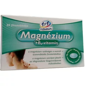VITAPLUS 1X1 VITADAY MG B6 FILMTABL 30X