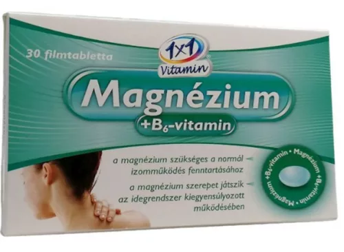 VITAPLUS 1X1 VITADAY MG B6 FILMTABL 30X