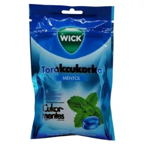 WICK BLAU MENTOL TOROKCUKOR 72G