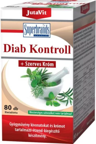 JUTAVIT DIAB KONTROLL TABLETTA 80X