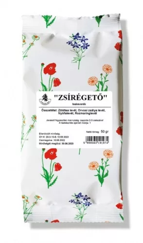 ZSÍRÉGETŐ TEAKEVERÉK 1X 50G GYÓGYFŰ