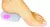 Gmed lady feet sarokék M 1016