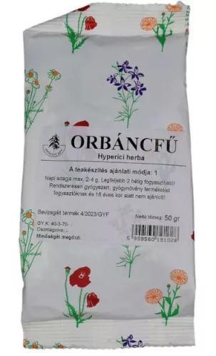 ORBÁNCFŰ TEA 1X 50G GYÓGYFŰ
