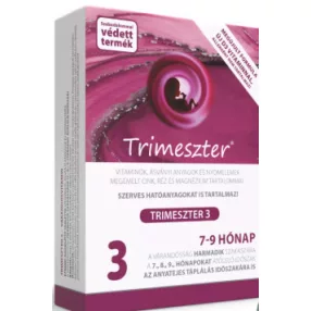 TRIMESZTER 3 VIT TABL VÁRANDÓSOKNAK 60X