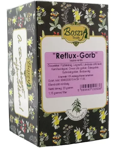 REFLUX-GORB TEAKEVERÉK 20X FILT GYÓGYFŰ