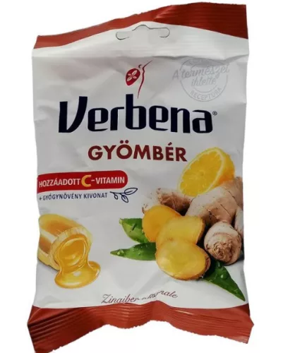 VERBENA GYÖMBÉR CUKORKA 60G