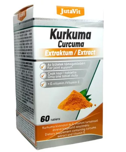 JUTAVIT KURKUMA TABLETTA 60X