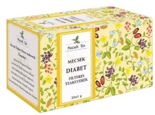 MECSEK DIABET TEAKEVERÉK 20X 1G FILTERES