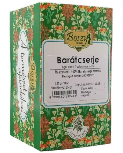 BOSZY BARÁTCSERJE TEA 20X 2G GYÓGYFŰ