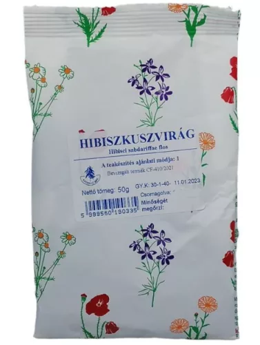HIBISZKUSZVIRÁG TEA 1X 50G GYÓGYFŰ