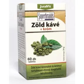 JUTAVIT ZÖLD KÁVÉ TABLETTA 60X