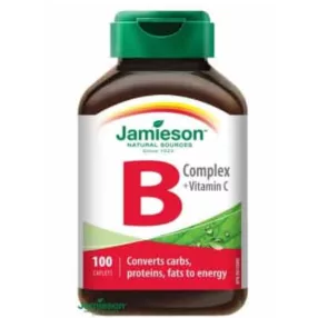 JAMIESON B KOMPLEX C VITAMIN TABL 100X