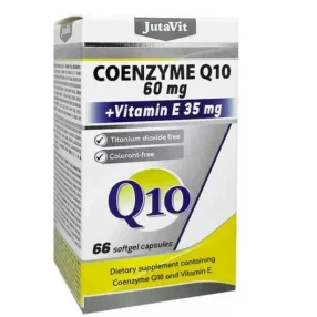 JUTAVIT KOENZIM Q10 60MG KAPSZULA 60+6