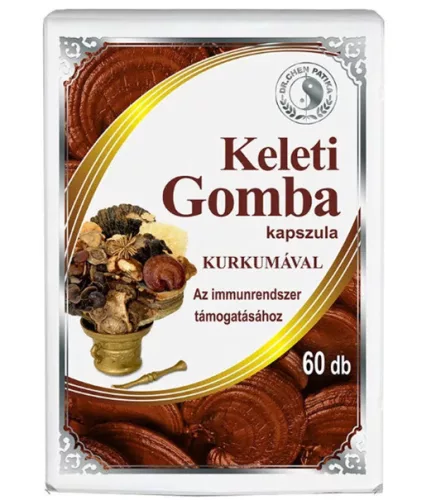 DR.CHEN KELETI GOMBA KURKUMA KAPSZ 60X