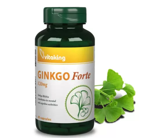 GINKGO 120MG FORTE KAPSZULA 60X VITAKING