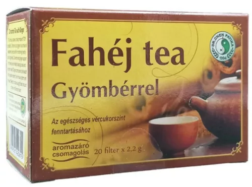 DR.CHEN FAHÉJ GYÖMBÉRREL TEA 20X 2,2G