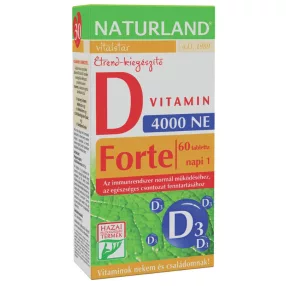D VITAMIN FORTE TABLETTA 60X NLAND