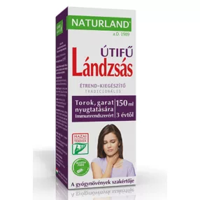 LÁNDZSÁS ÚTIFŰ SZIRUP 150ML NLAND