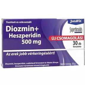 JUTAVIT DIOZMIN HESPERIDIN 500MG TBL 30X