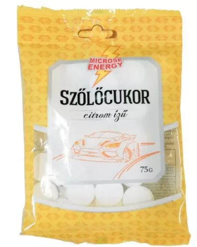 SZŐLŐCUKOR TABL CITROM 1X 75G MICROSE