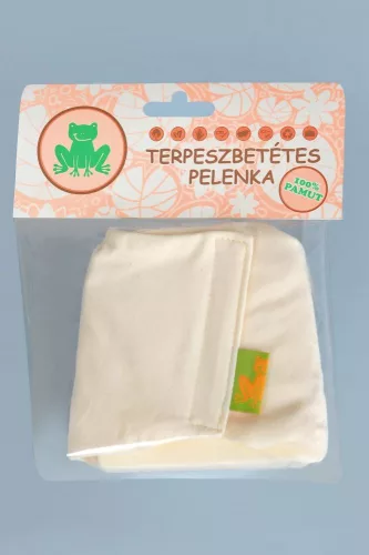 Terpeszbetétes pelenka pamut 62 cm 5-7 kg