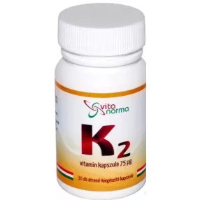 VITANORMA K2 VITAMIN 75MCG KAPSZULA 30X
