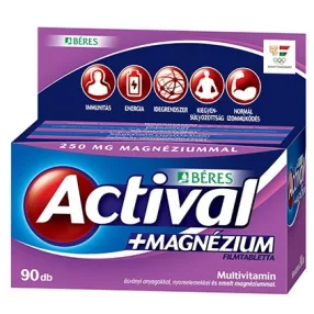 ACTIVAL +MAGNÉZIUM FILMTABLETTA 90X
