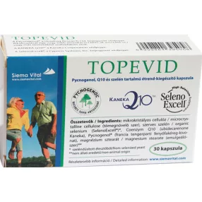 TOPEVID ÉTRENDKIEGÉSZÍTŐ TABLETTA 30X