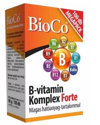 B VITAMIN KOMPLEX FORTE TABL 100X BIOCO