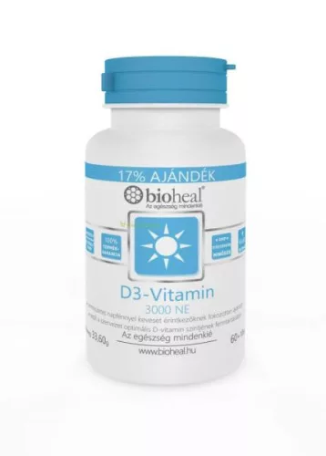 BIOHEAL D3 VIT 3000NE LÁGY KAPSZULA 70X