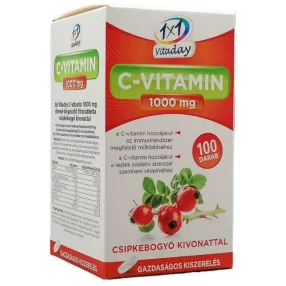 VITAPLUS 1X1 VITADAY C 1000 CSIPKE 100X