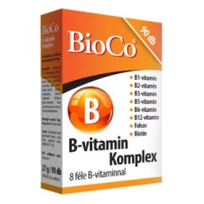 B VITAMIN KOMPLEX TABLETTA 90X BIOCO